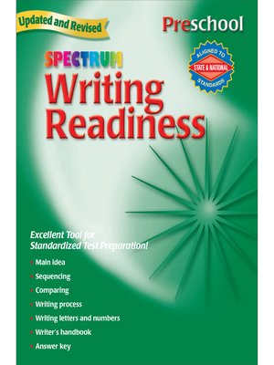 cover image of Writing Readiness, Grade PK